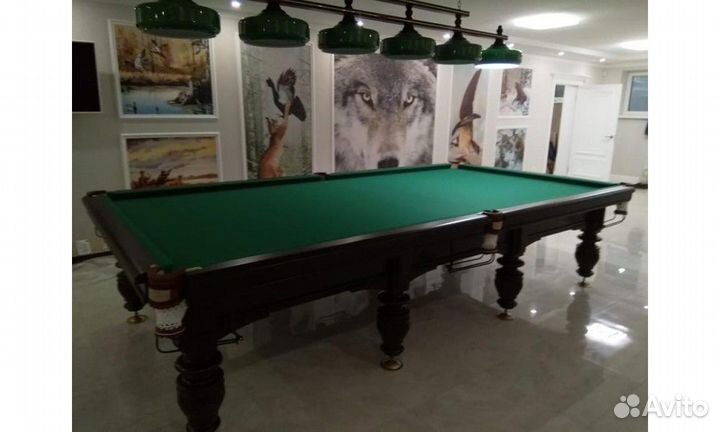 Бильярдный стол Магнат-Люкс 12ф +