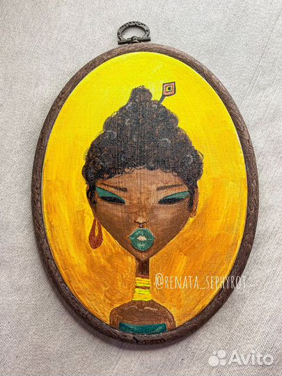 Картина акрилом на холсте