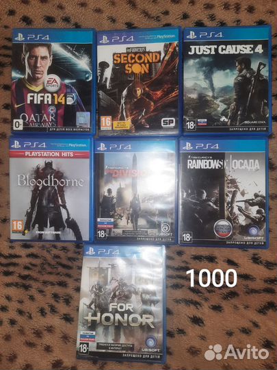 Игры для приставок ps4