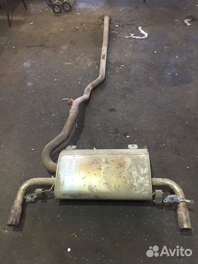 Глушитель основной Бензин 2.0 (Volvo S60)