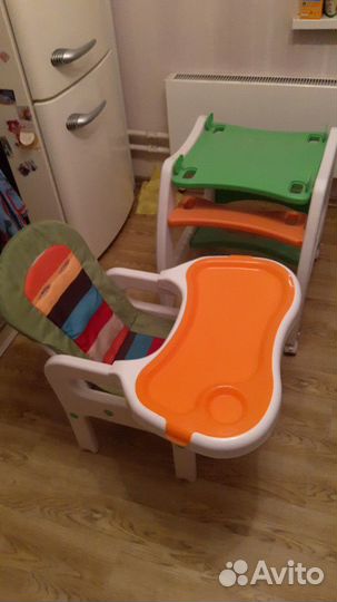 Стул для кормления трансформер 3 в 1