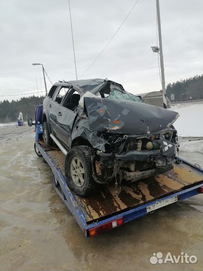 Mitsubishi Pajero sport 2 4D56u МКПП в разборе