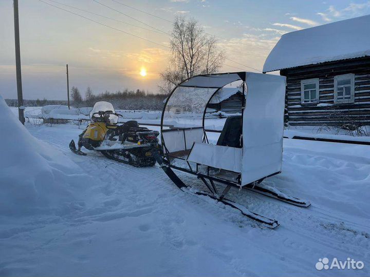 Сани для снегохода