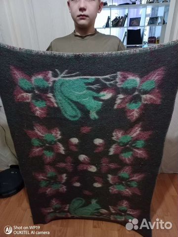 Детское теплое одеяло в кроватку зимнее