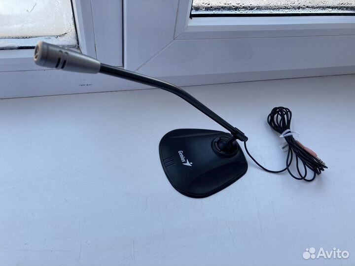 Микрофон genius Mic-01A, черный