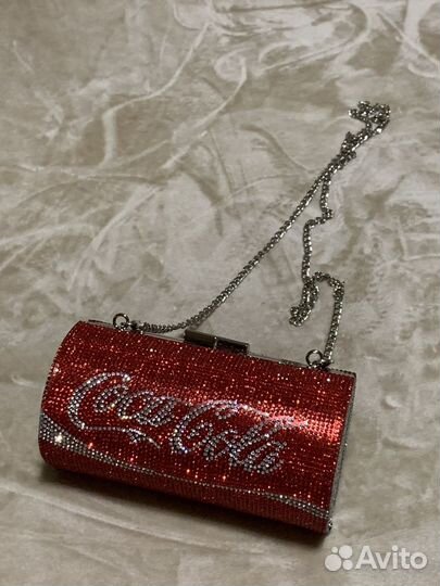 Сумка-клатч Coca Cola со стразами