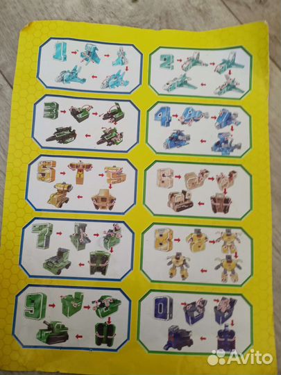 Трансформеры-цифры