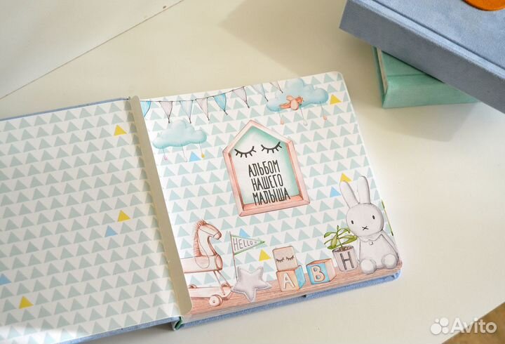 Фотоальбом ручной работы для мальчика