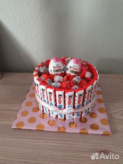 Сладкие букеты из конфет