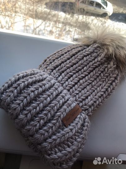 Шапка зимняя женская
