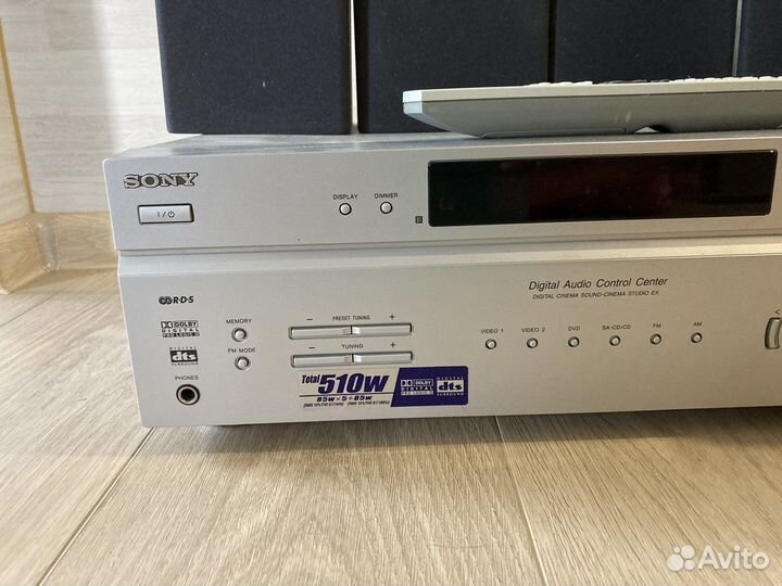 Домашний кинотеатр sony аудиосистема с 6 колонками