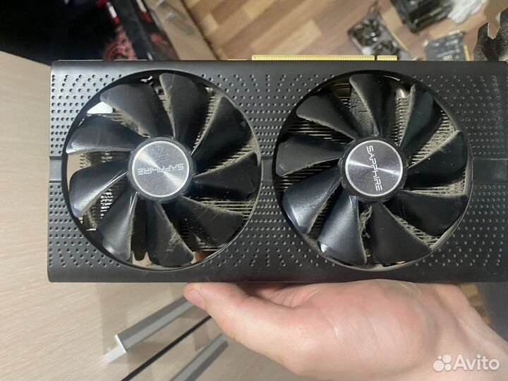 Видеокарты 7 шт rx 4gb