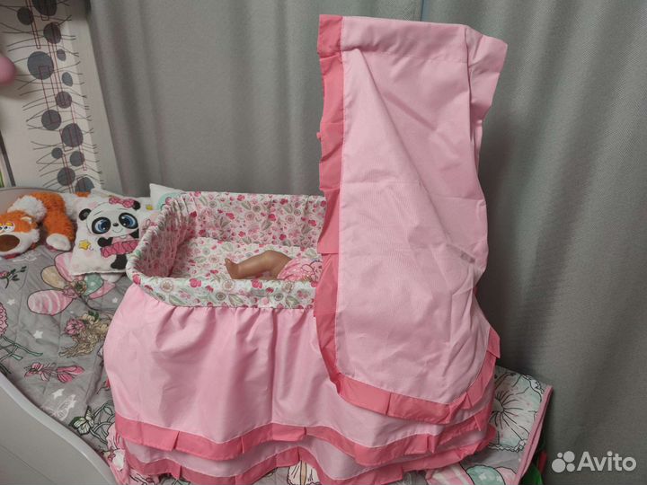 Кроватка-люлька для куклы