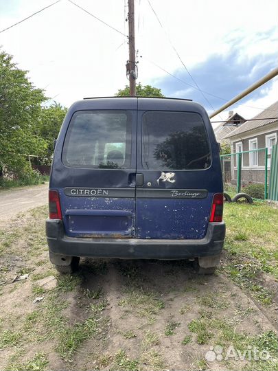 Citroen Berlingo 1.9 МТ, 2002, 230 000 км