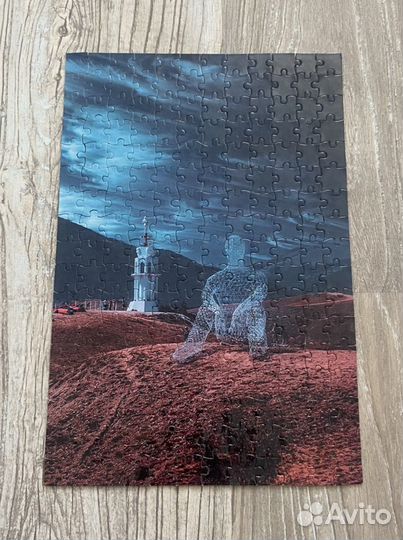 Пазл / мозаика Человек, смотрящий в море