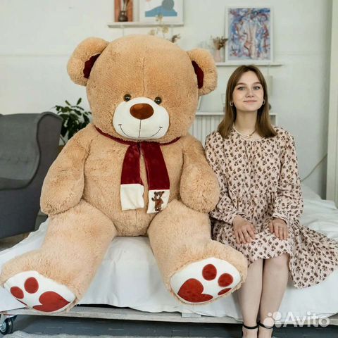 Большие плюшевые медведи