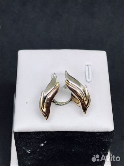 Золотые серьги