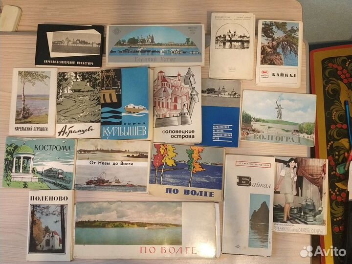 Наборы открыток ссср(60годы,70,80