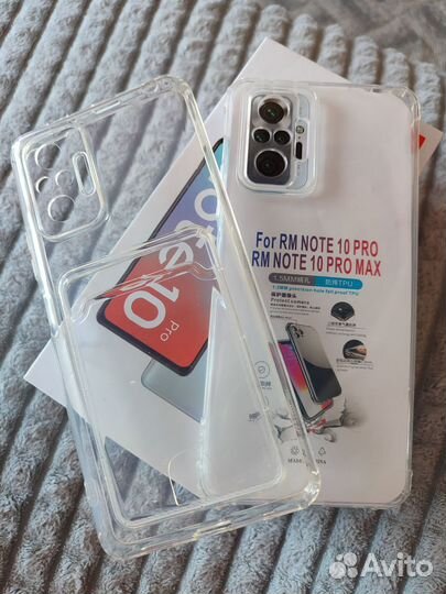 Чехлы на телефон redmi note 10 pro и 11 pro