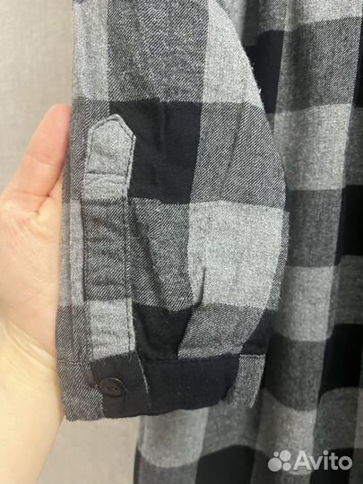 Теплое платье из хлопка