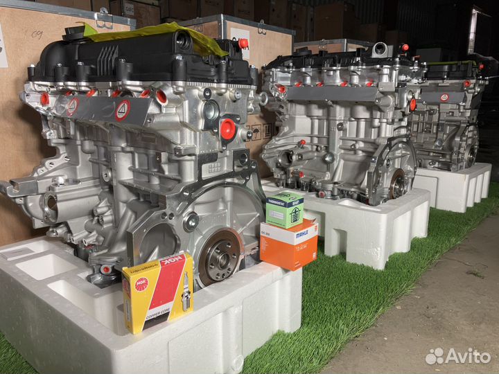 Новый двигатель hyundai Solaris Kia Rio G4FC 1.6