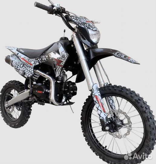 Питбайк BSE EX125 17/14 Max13 White Red (015)