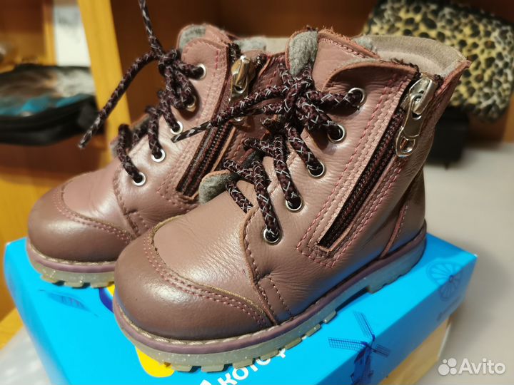 Ботинки для девочки 23 размер демисезонные