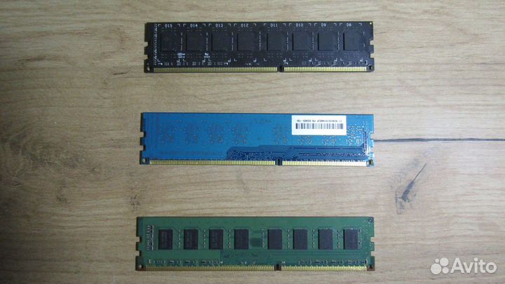 Планки оперативной памяти DDR3