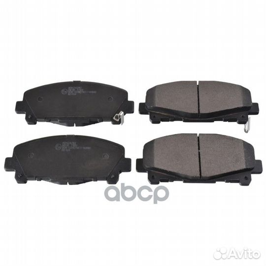 Колодки тормозные honda accord 2.0/2.4 АКПП 08