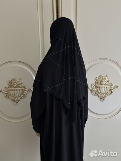 Хиджабы с нитью