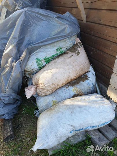 Навоз конский в мешках