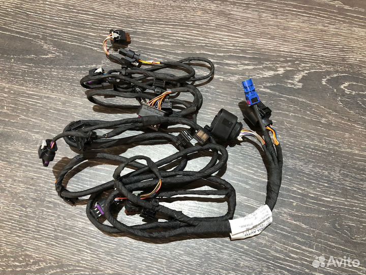 Проводка переднего бампера kodiaq 2019