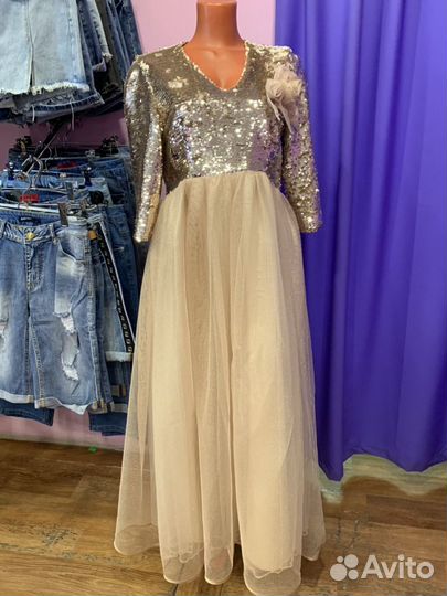 Платье свадебное вечернее (можно для беременных)