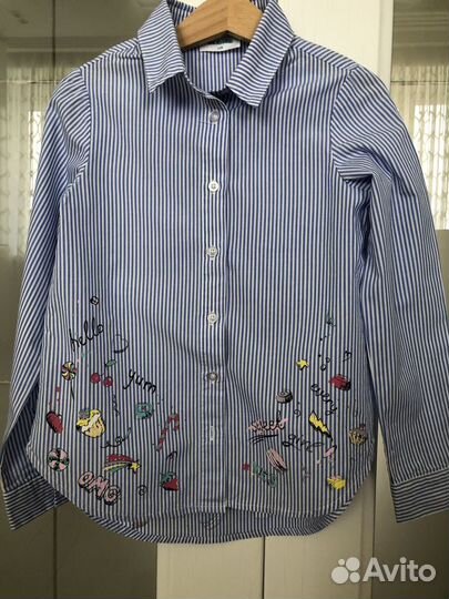 Рубашка на девочку 128 Acoola