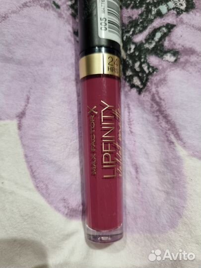 Губная помада матовая max factor