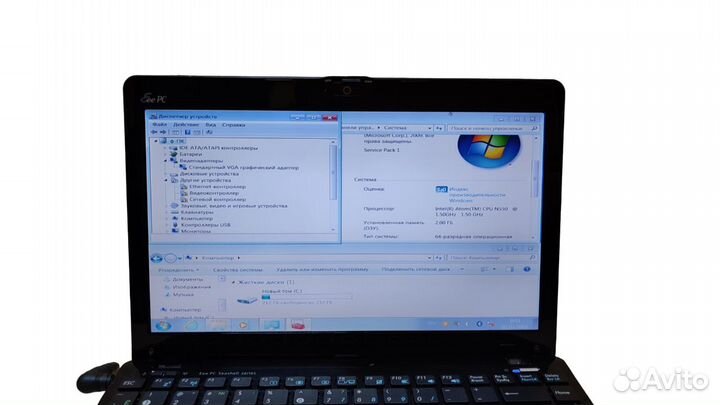 Нетбук Asus Eee PC 1215З лк32