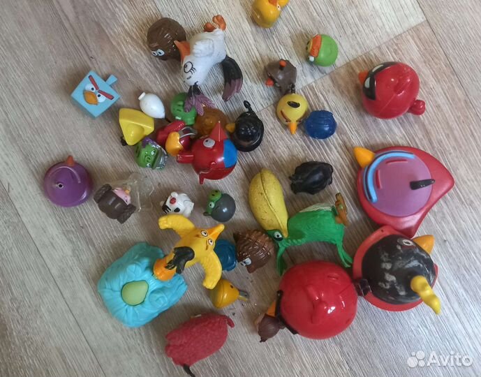 Angry birds фигурки