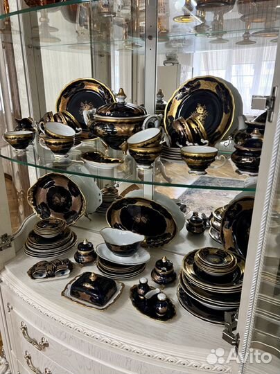 Столово чайный сервиз кленовый лист