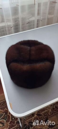 Норковая шапка мужская