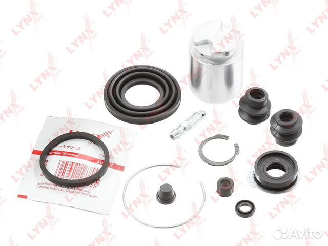 Ремкомплект тормозного суппорта с поршнем заднего