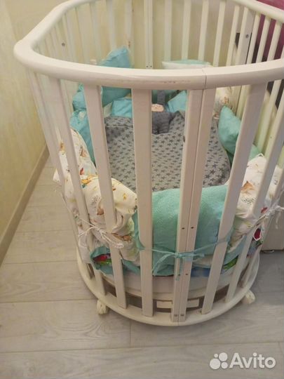 Детская кроватка-трансформер 9 в 1