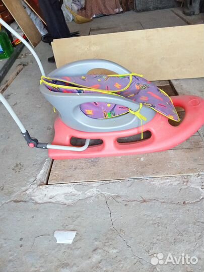 Детские зимние санки