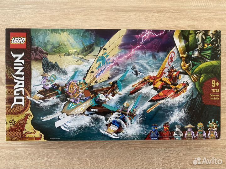 Lego Ninjago 71748 Морская битва на катамаране