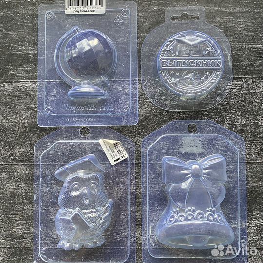 Пластиковые формы для мыла