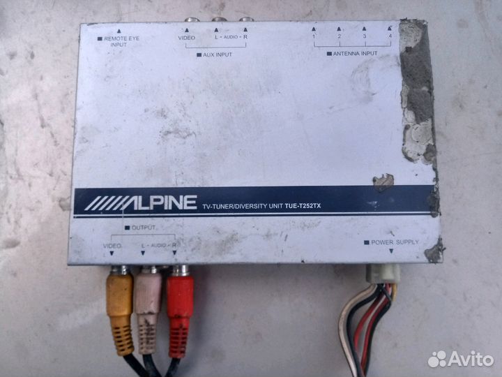 Alpine процессор TV тюнер TUE - T252TX