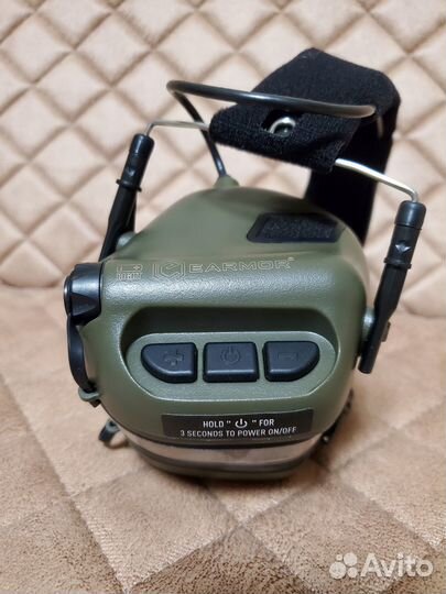 Активные наушники Earmor M31, зеленые