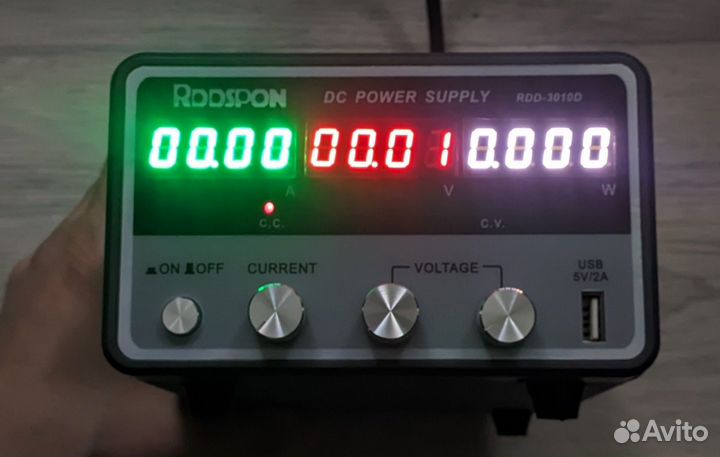 Лабораторный блок питания rddspon 10V 30A RDD-1030