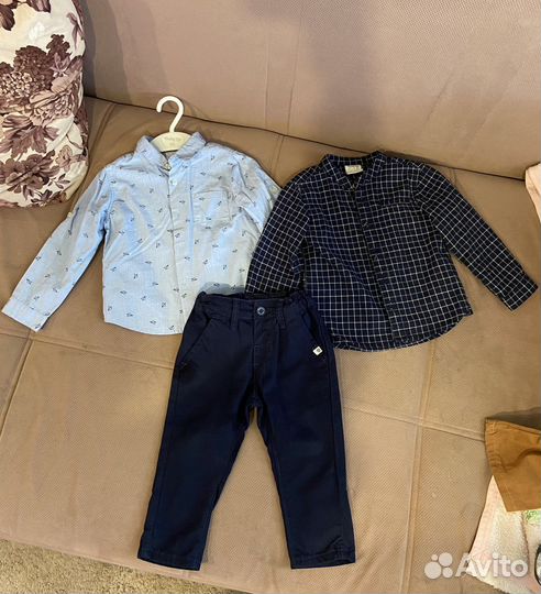 2 рубашки и брюки