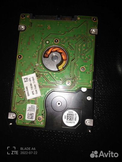 Жесткий диск для ноутбука