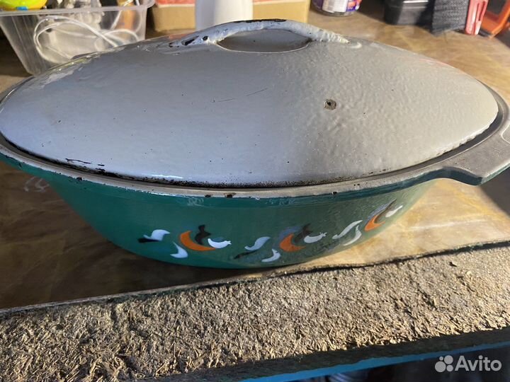 Утятница чугунная СССР